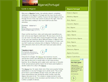 Tablet Screenshot of algarve-guides.com